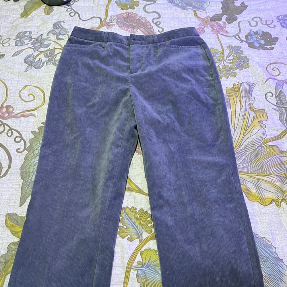Christopher banks light Grey corduroy size 4 women